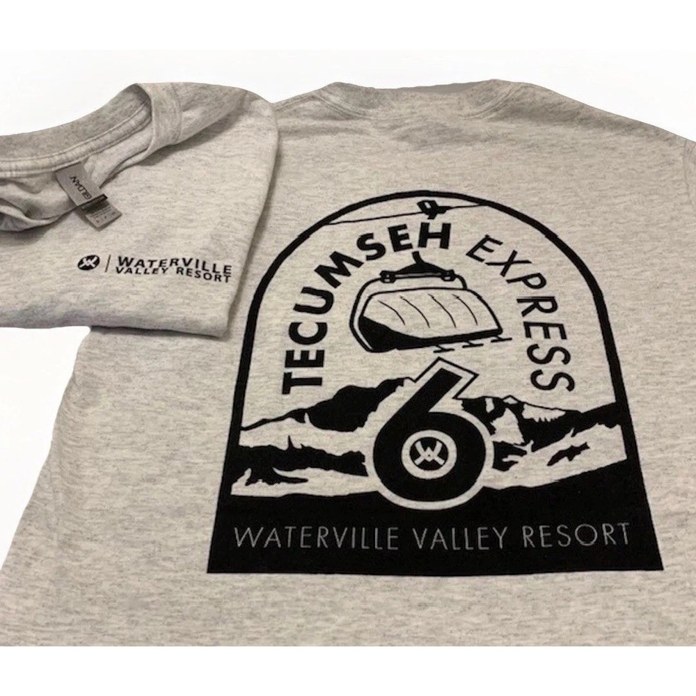 Graphic Waterville Valley NH Ski Resort Logo Unisex T Shirt USA Small Rare Gift